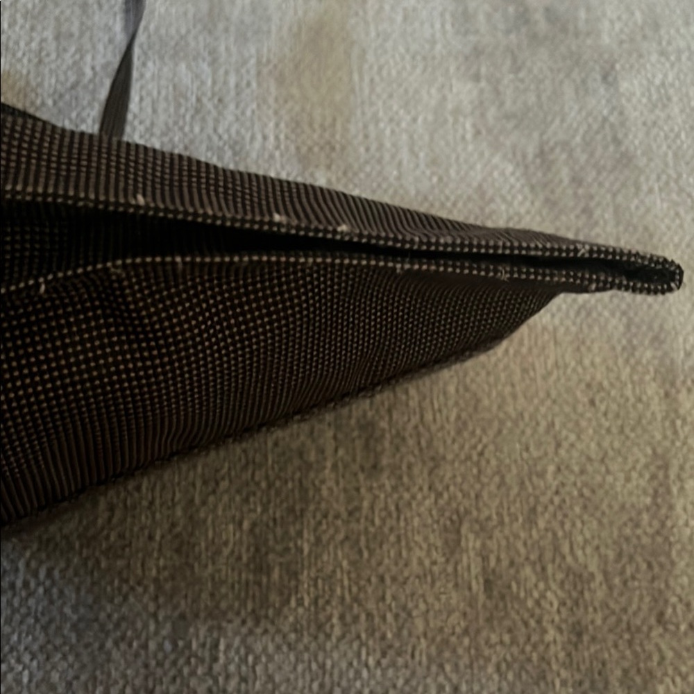 Hermes Brown and Black Herline Pochette Tote Mini Bag - Picture 4 of 9
